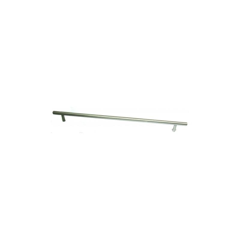 – Poignée De Meuble Inox Mat 224 Mm – Finition Grise Élégante – Largeur 280 Mm – Pour Meubles Modernes