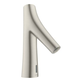 hansgrohe Elektronischer Waschtischmischer Axor Starck Organic m Temp-Voreinst, Batt, Stainl. st. opt