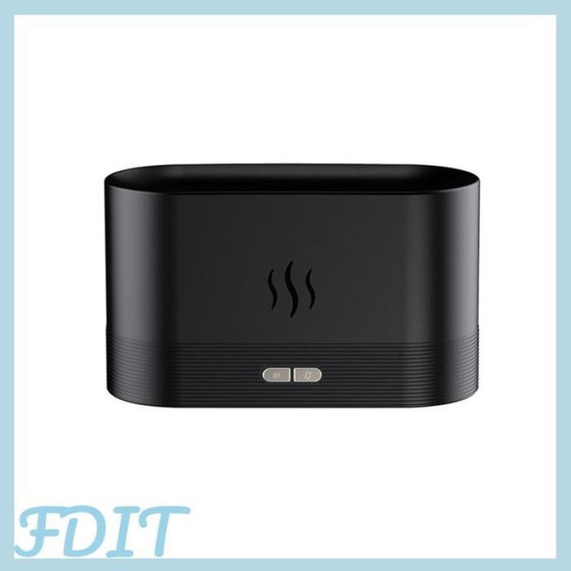Aromatherapie-luftbefeuchter Mit Flamme, Aromatherapie-diffusor Mit Led-ambientebeleuchtung, Luftbefeuchter Für Wäschepackung