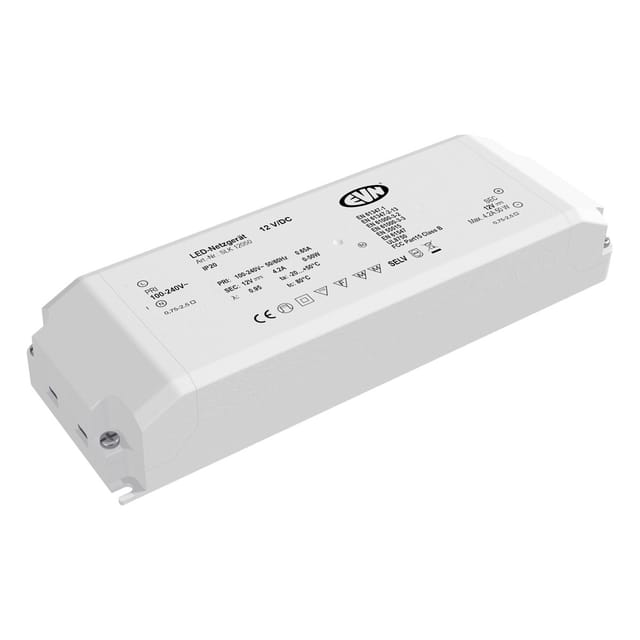 EVN Lichttechnik LED-Netzgerät 12VDC 1-50 Watt SLK 120 50