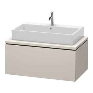 Duravit Waschtischunterschrank L-Cube 92x54,7cm, Tau matt, f Konsole, 1 Auszug