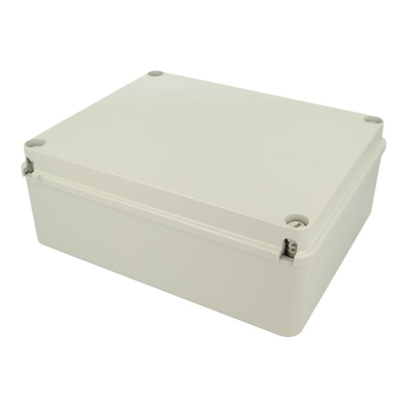 Wasserdichte Anschlussdose Ip67, 250 X 200 X 90 Mm, Mit Blickdichtem Deckel Und Glatten Kanten