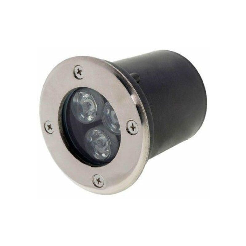Led-einbaustrahler Für Den Außenbereich, Ip65, 220 V, Erdung, 3 W, 18°, Warmweiß 2300 K – 3500 K
