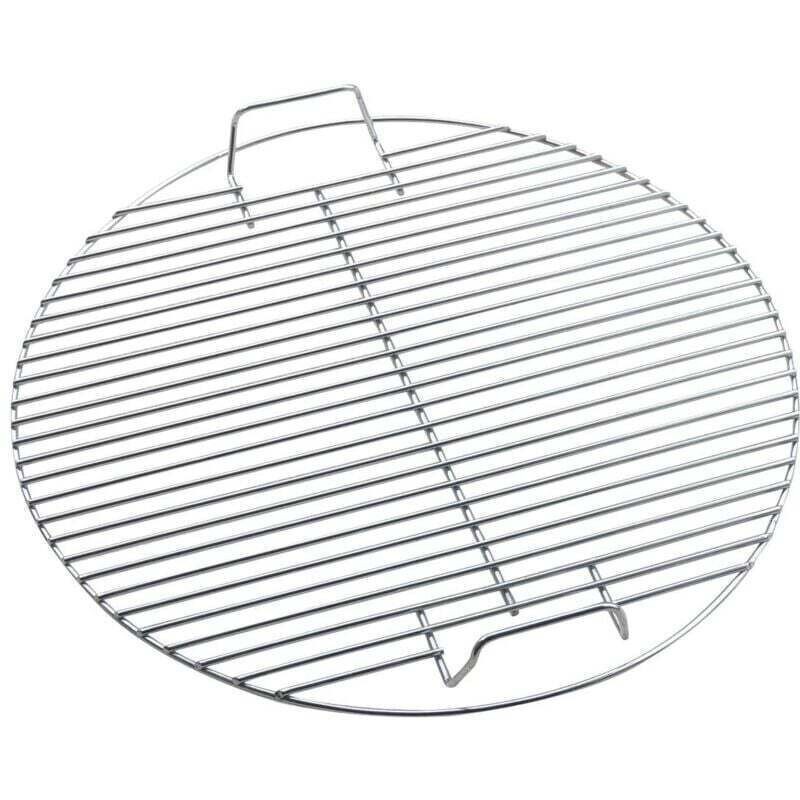 Grille De Barbecue Circulaire En Acier Inoxydable 44.5cm – Conception Arrondie Pour Cuisson Uniforme – Usage Extérieur Et Intérieur