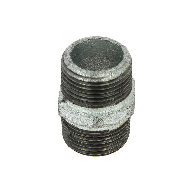 Verzinkter Gusseisennippel, Gleichschenklig, 1" - Verzinkter Gusseisennippel, Gleichschenklig, 1" - Verzinkter Gusseisennippel, Gleichschenklig, 1