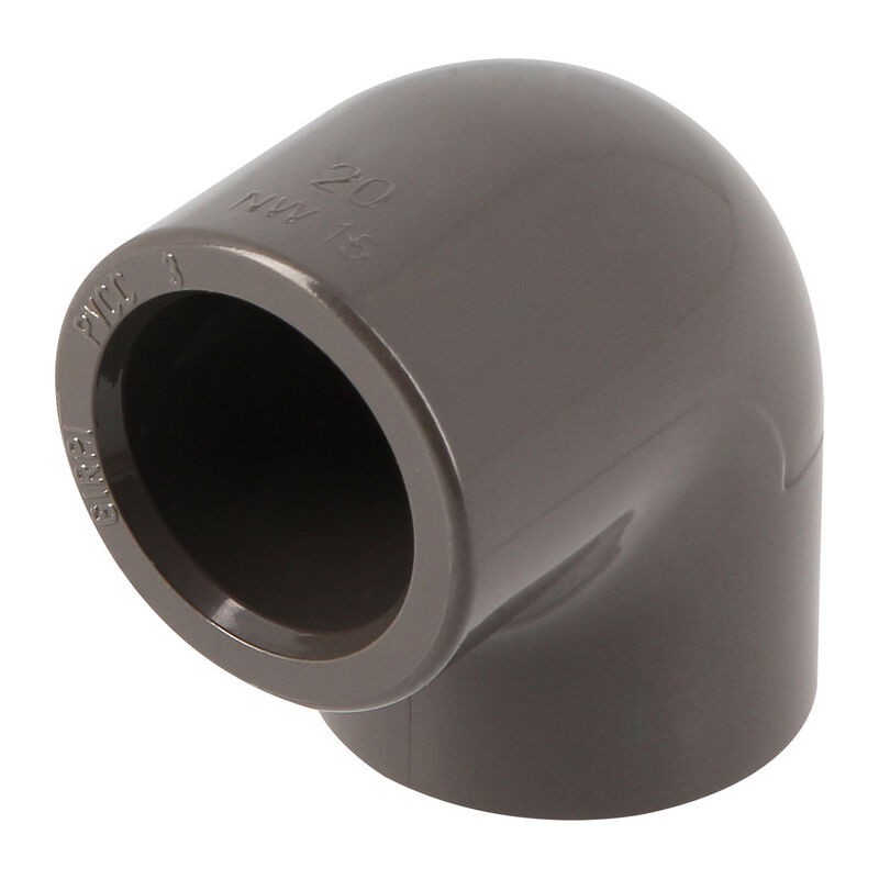 90°-pvc-hta-wärmerohrbogen, Innengewinde/innengewinde, 50 Mm Durchmesser