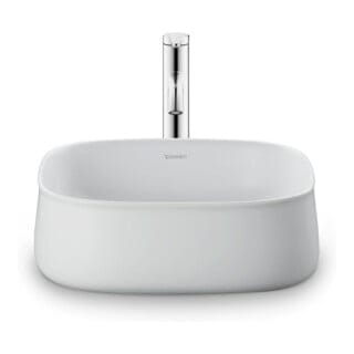 Duravit Aufsatzbecken Zencha 42x42cm, o L, Ü, HLB, gs, we s-matt