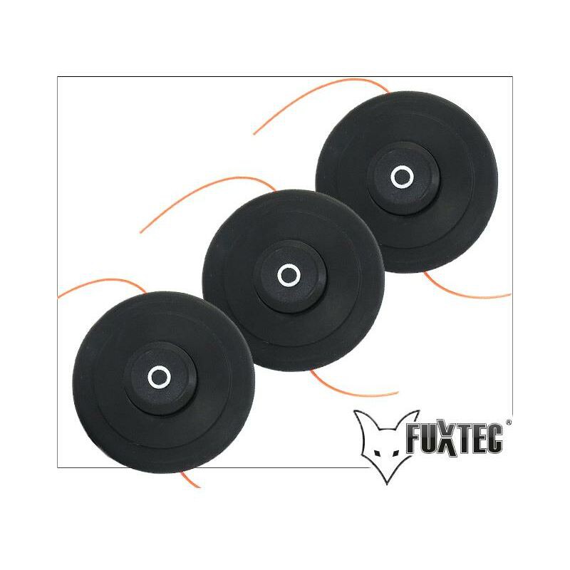 Set Mit 3 Pro Doppelfaden-schneidköpfen - - Freischneider - Set Mit 3 Pro Doppelfaden-schneidköpfen - - Freischneider