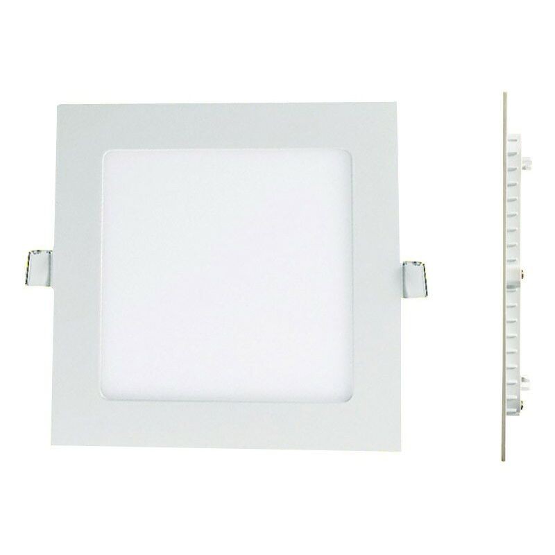 24-w-led-einbaustrahler, Extraflach, Quadratisch – Kaltweiß 6000 K