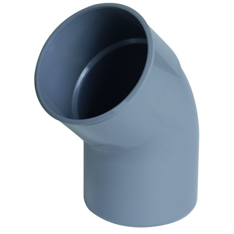 Pvc-winkelstück – Außengewinde/innengewinde – 45 Grad – Durchmesser 100 Mm – Nicoll Uct4