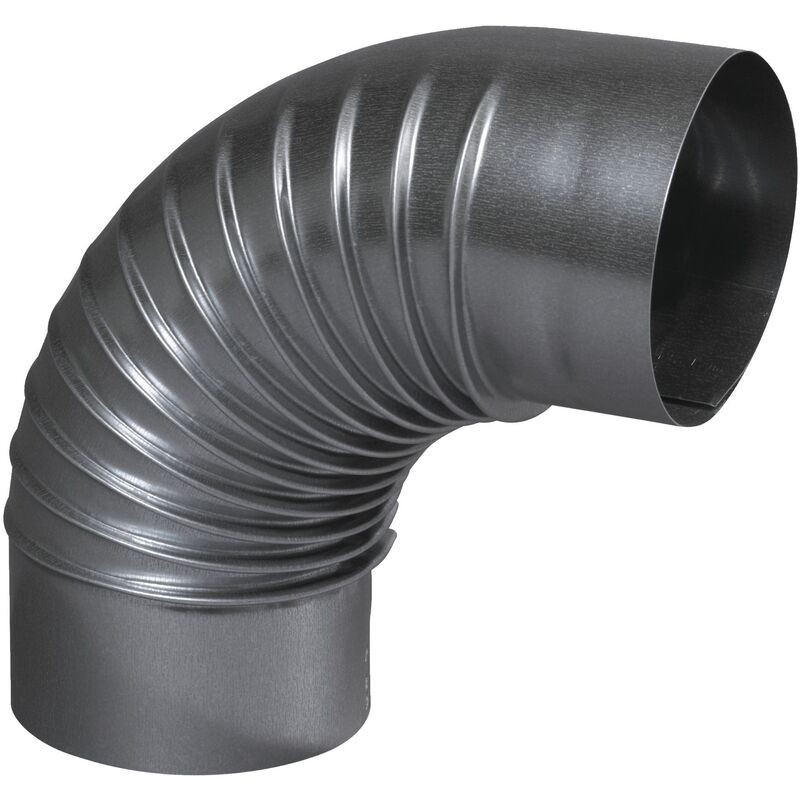 90°-faltenbogen Aus Aluminium, 97 Mm - - 372970 - 90°-faltenbogen Aus Aluminium, 97 Mm - - 372970