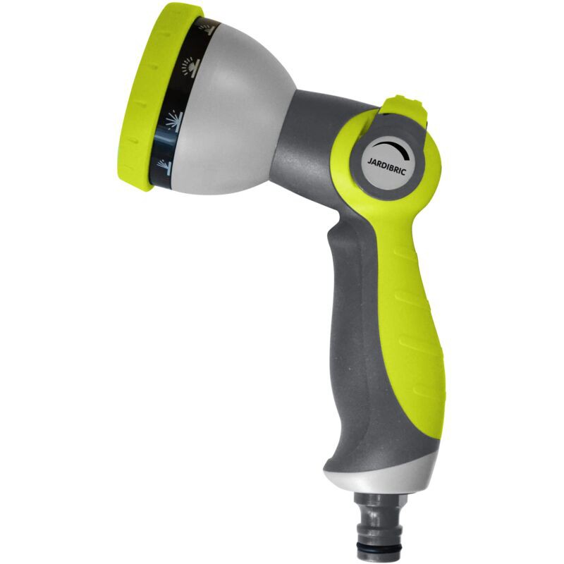 Jardibric 10-düsen-gießpistole Mit Kunststoffbeschichtung Und 3-in-1-abzug, Ergonomischer Bereich