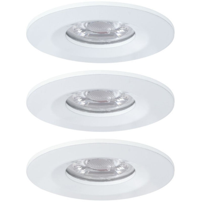 Paulmann 94299 Ebl Nova Mini-eck-einbauleuchte Mit Led, 3er-set, 4 W, Weiß, A671622