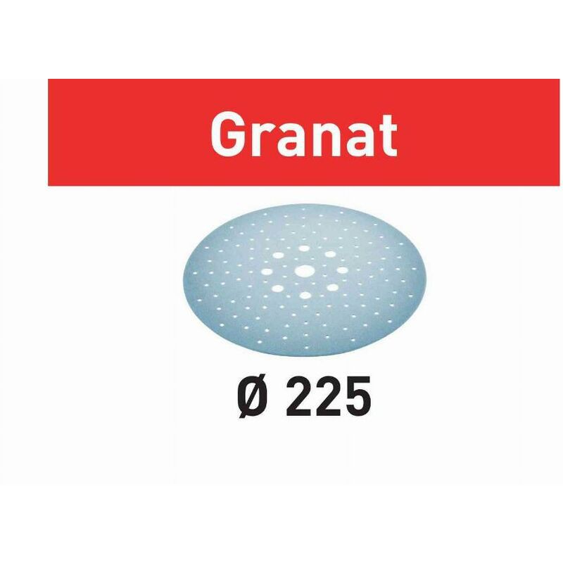 205665 Festool Granat-schleifzubehör D225 P80 Gr/5 - 205665 Festool Granat-schleifzubehör D225 P80 Gr/5