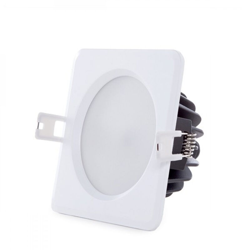 Led-einbaustrahler 15w 1264lm 2700ºk Ip65 Badezimmer/küchen 50.000h [sl-dlfs04-15w-ww]