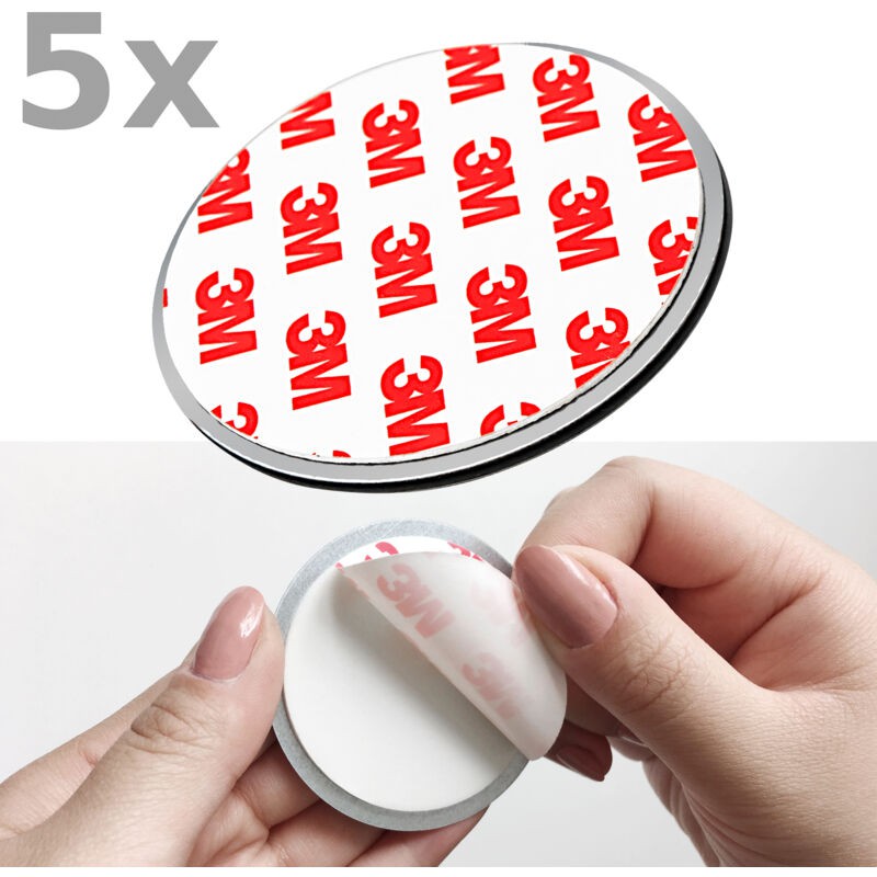 ® 5x Nx1 Quickfix Magnethalterung Für Rauchmelder / Drahtlose Rauchmelder / Rauchalarme