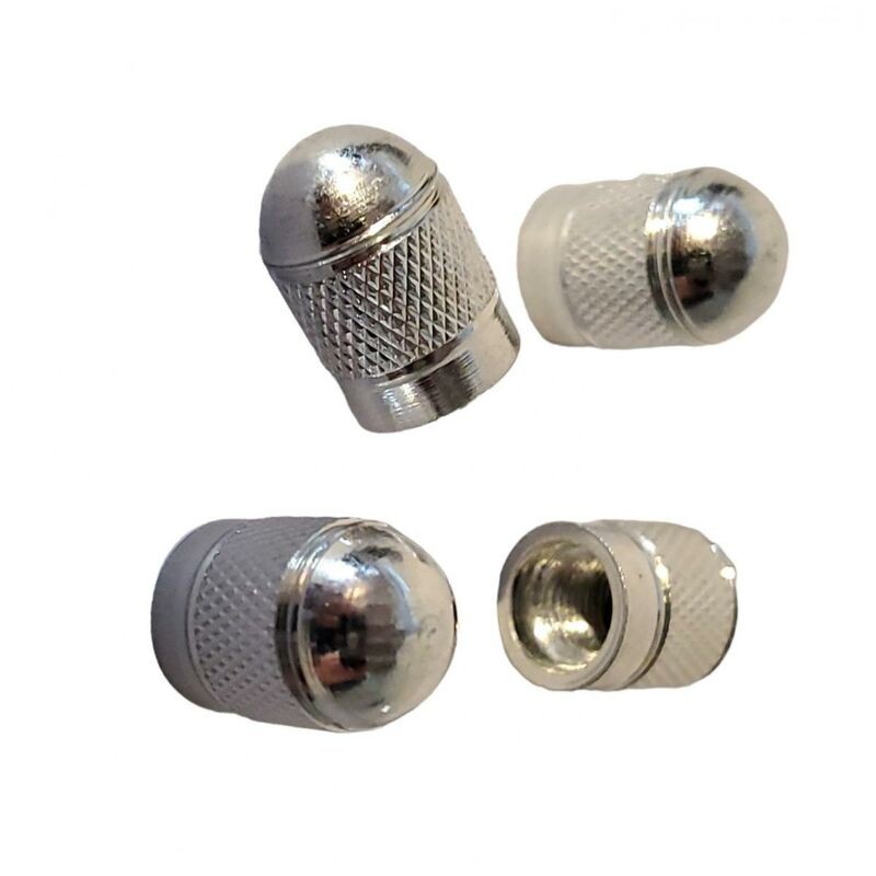 Aluminium-ventilkappen, 4 Stück – Aluminium-ventilkappen, 4 Stück – Aluminium-ventilkappen, 4 Stück