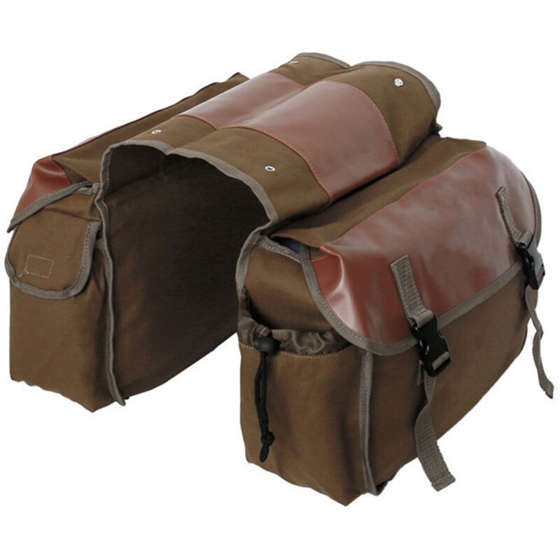Motorrad-satteltasche Mit Großem Fassungsvermögen, Wasserdichte Seitentasche Aus Canvas Für Motorradreisen, Werkzeugtasche Für Motorradfahrer