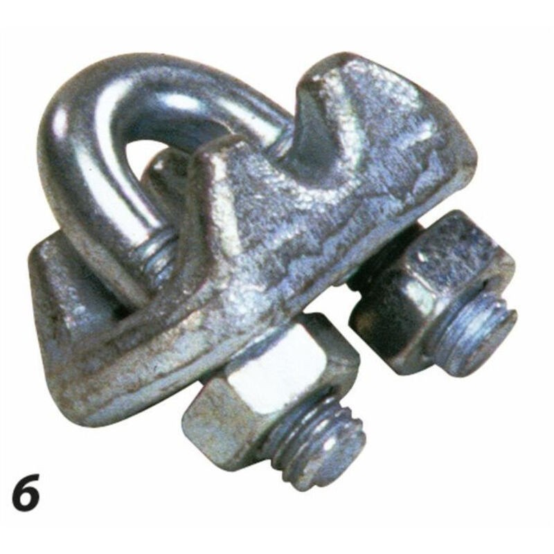 Kabelklemme Mit Bügel, 5 Mm Durchmesser (10er-packung) - Kabelklemme Mit Bügel, 5 Mm Durchmesser (10er-packung)