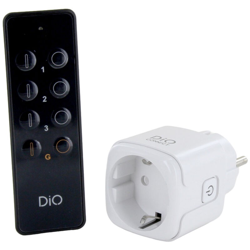 Chacon Wlan-fähige Schuko-steckdose 433 Mhz + Fernbedienung - Chacon Wlan-fähige Schuko-steckdose 433 Mhz + Fernbedienung
