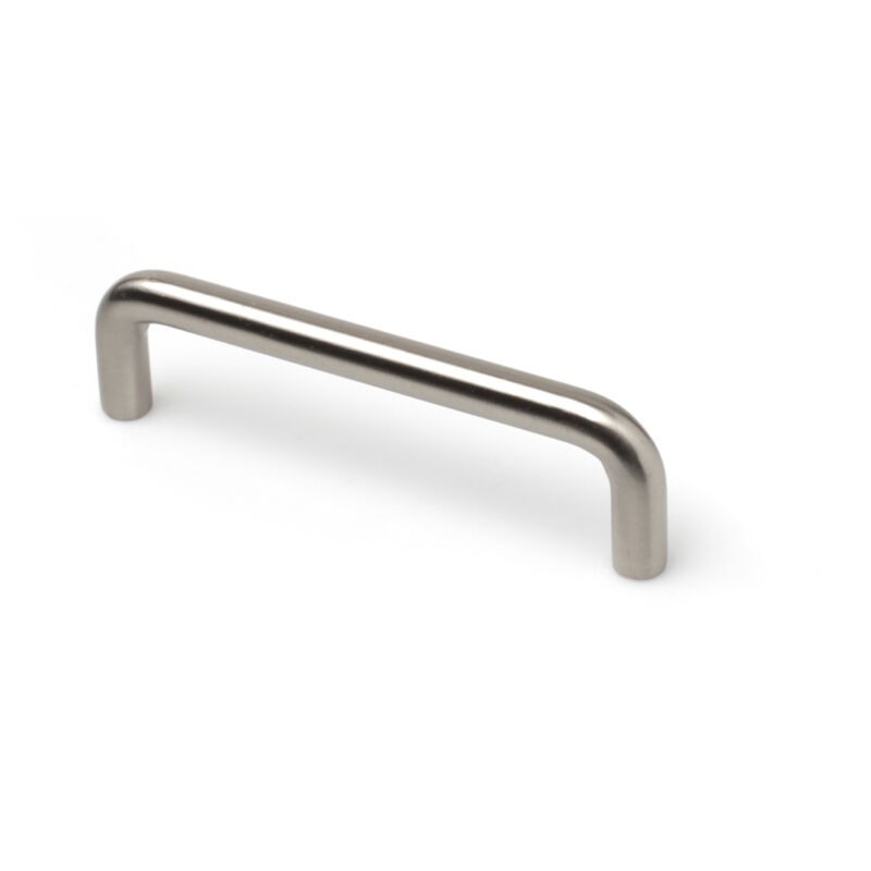 Eisengriff Mit Satiniertem Nickelfinish, Abmessungen: 106 X 10 X 30 Mm Und Einsätze: 96 Mm - Größe