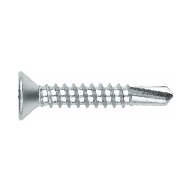 1000 Ph Selbstbohrende Schrauben, Senkkopf 4,8 X 13 Mm, Verzinkter Stahl Für Blech Und Pvc - Abp4813 - Index