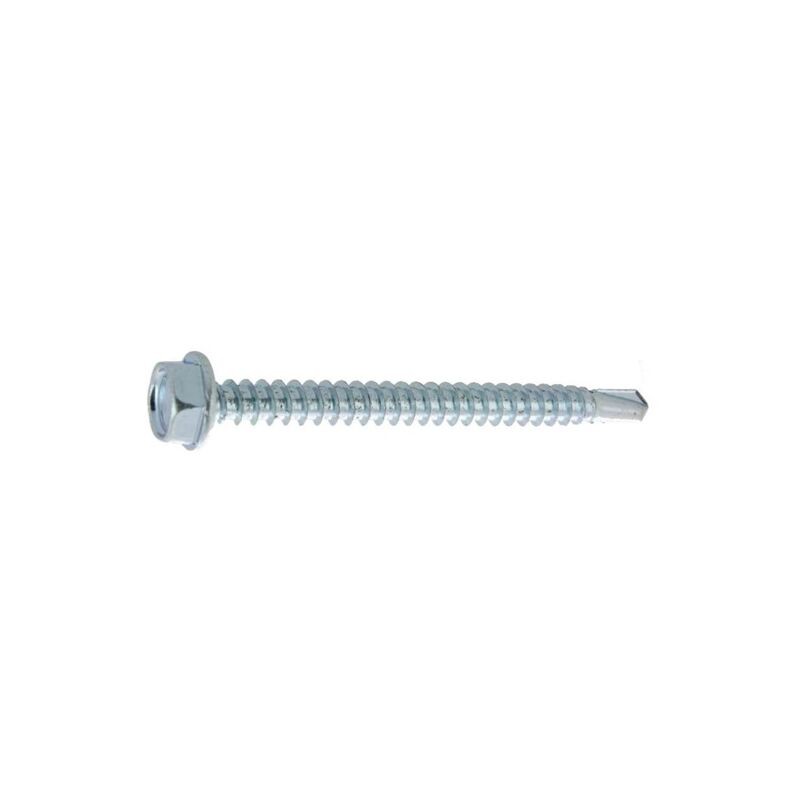 Selbstbohrende Sechskantschraube Mit Verzinktem Flansch Din 7504-k 4,8 X 70, 250 Stück - Ultima - 15548700