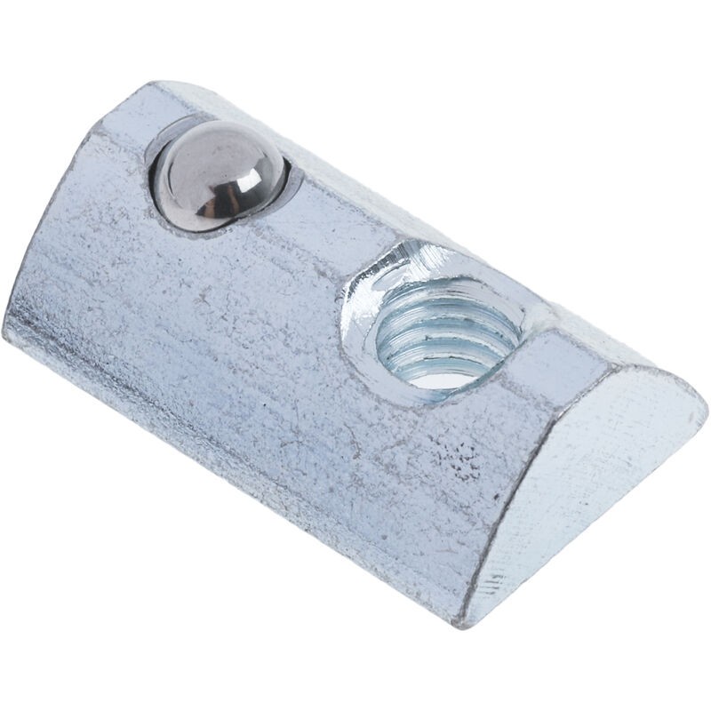 T-nutmutter, 40 Mm Profil, 22 Mm Länge, 8 Mm Nut, Aus Stahl (preis Pro 10er-packung)