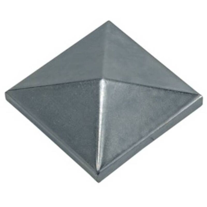 Copripilastro Acciaio Quadro 150x150 Mm - Copripilastro Acciaio Quadro 150x150 Mm