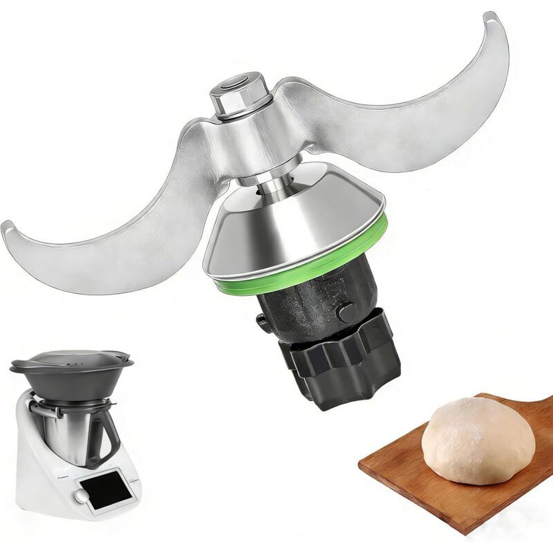 Couteau À Pâte Pour Thermomix Tm5 Tm6 Tm7, Lame De Rechange En Acier Inoxydable, Accessoire De Rechange Adaptés Couteau À Pâte