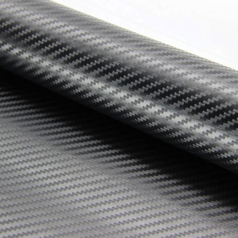 20 Stück 3d-carbonfaser-klebeaufkleber Für Autos, 1520 X 300 Mm, Diy-folierung, Matt Schwarz, Mehrfarbig, Fahrzeugindividualisierung