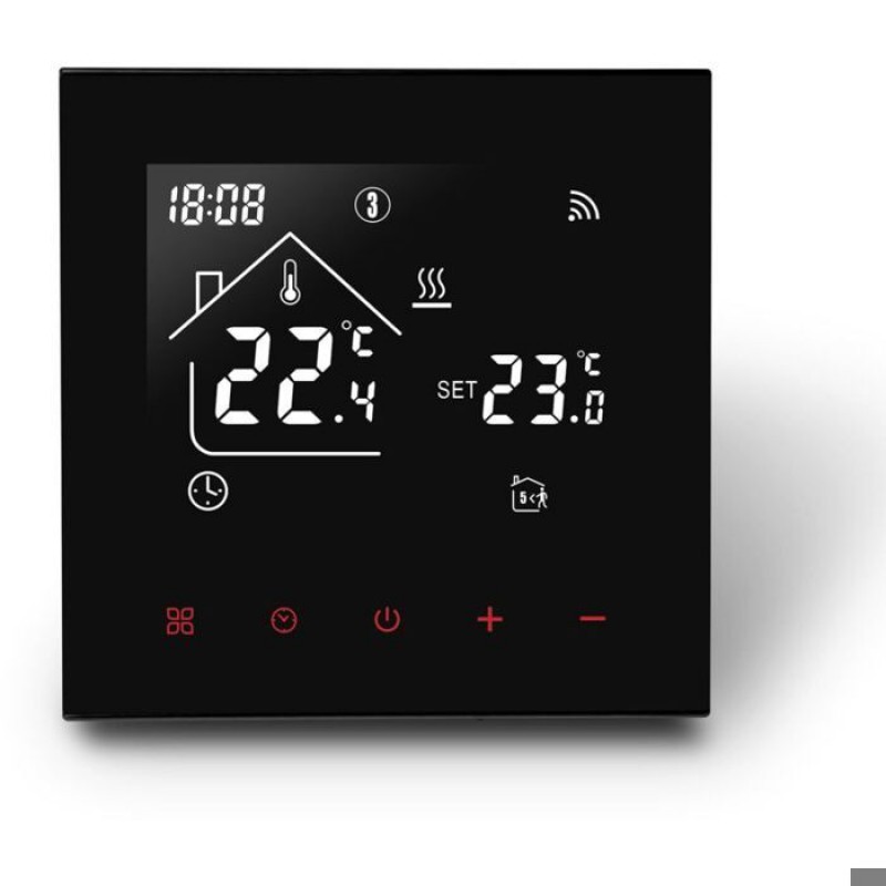Intelligentes Wlan-thermostat – ® – Programmierbar – Kompatibel Mit Tuya – Kompatibel Mit Alexa – Kompatibel Mit Google Assistant