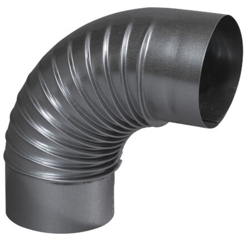 - 90°-aluminium-faltenbogen Ø83mm - 372830 - - 90°-aluminium-faltenbogen Ø83mm - 372830