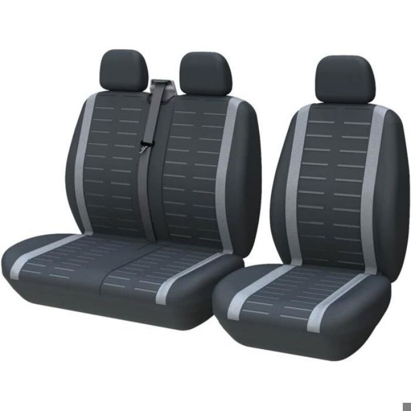 Universeller Autositzbezug - Mhy® - Universelle Passform - 1+2 (3 Sitze) - Waschbarer Stoff - Breites Anwendungsspektrum