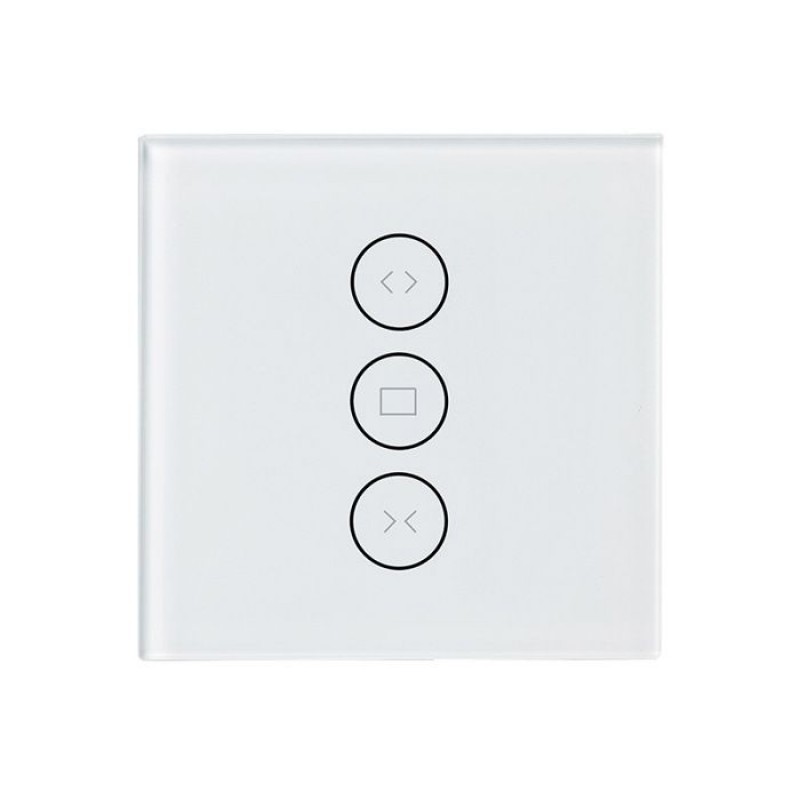 Vernetzter Rollladenschalter – ® – Touchscreen – Integrierter Timer – Led-abschaltanzeige – 1 Stück