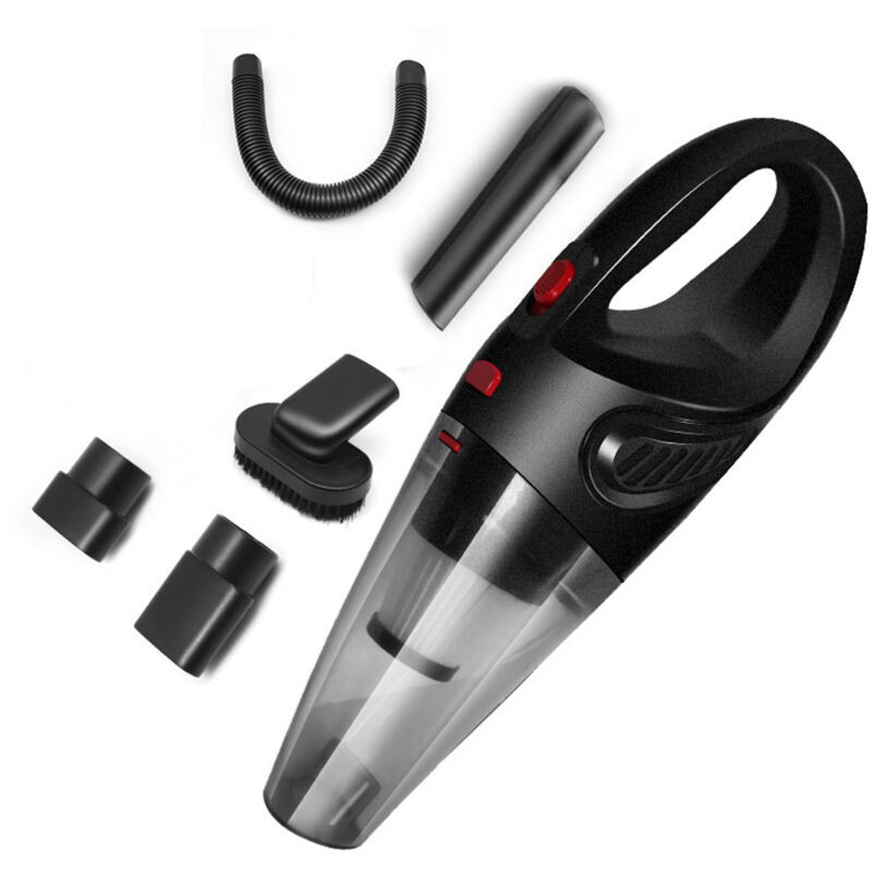 Aspirateur À Main, Aspirateur À Main Sans Fil À Haute Puissance, Mini Aspirateur, Technologie De Charge Rapide Rechargeable Alimentée Dans La Main,