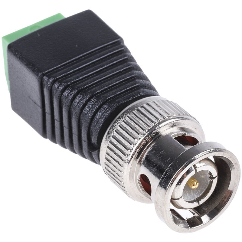 Adaptateur Coaxial Bnc Mâle Vers Bloc De Jonction, Droit ( Prix Pour 1 ) - Adaptateur Coaxial Bnc Mâle Vers Bloc De Jonction, Droit ( Prix Pour 1 )