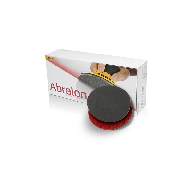 Mirka – Disques Abrasifs Abralon 77 Mm P2000 – Lot De 20 Pièces – Pour Ponçage Humide Sur Surfaces Courbes – Finition Ultra-précise