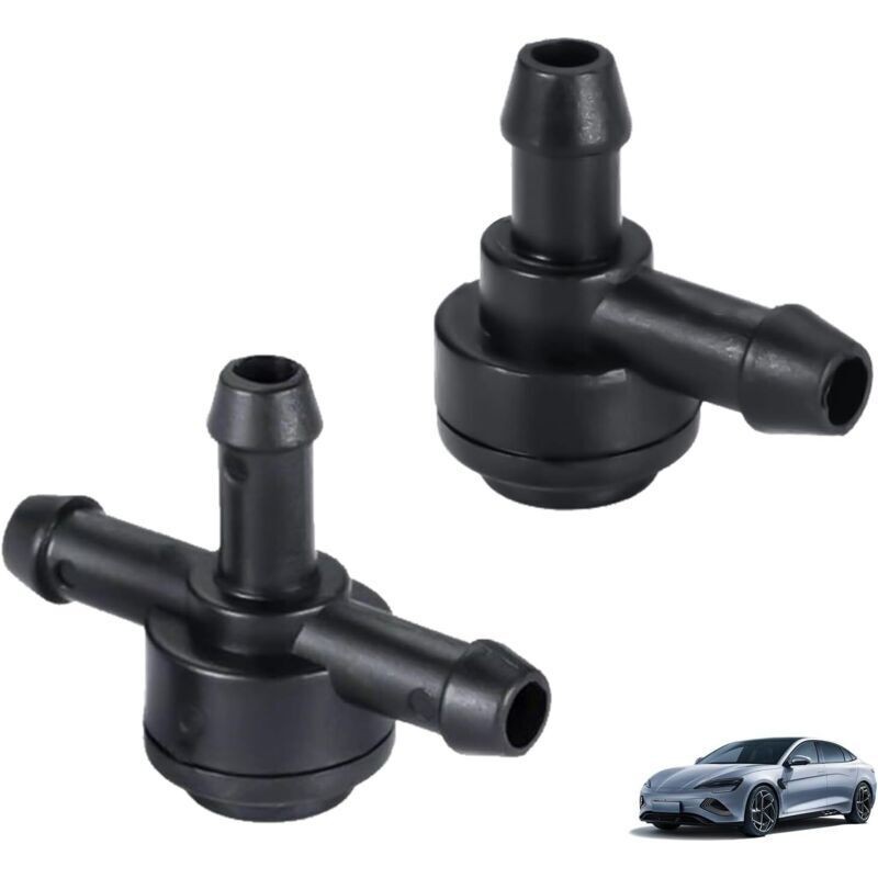 Lot De 2 Valves Anti-retour Pour Lave-glace De Voiture, 2 Voies (l) Et 3 Voies (t) Compatibles Avec Les Modèles Volvo Xc90 Xc70 Xc60 V70 S40 S60 S70