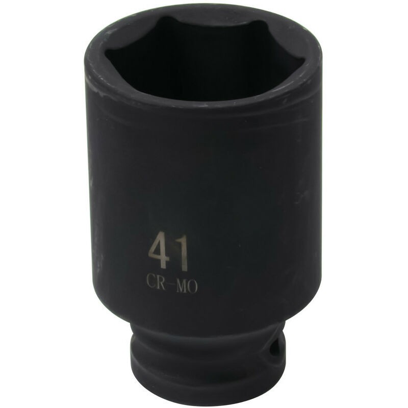 Autobest – Douille 6 Pans 41mm Carré 1/2 – Acier Au Chrome-molybdène – Compatible Clés À Chocs Pneumatiques – Démontage Écrous De Cardan
