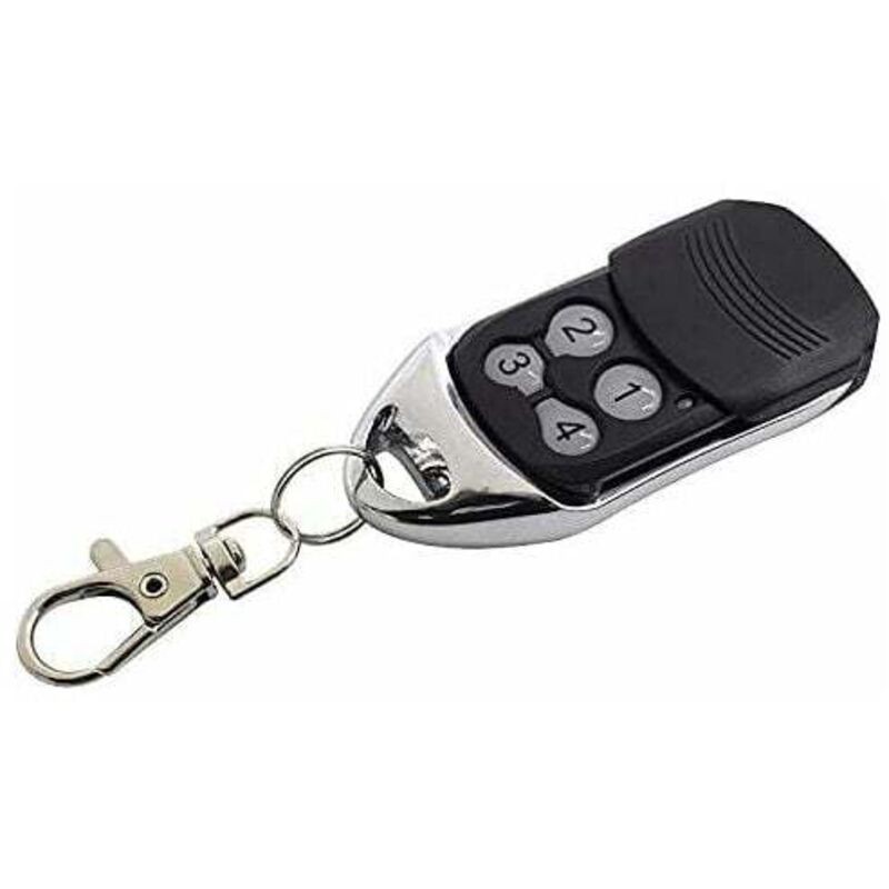 Memkey – Télécommande Pour Obturateur 433 Mhz – Compatible Somfy Keytis 2/4 Rts, Keygo, Telis – Contrôle Jusqu'à 4 Canaux – Pile Alcaline 12v