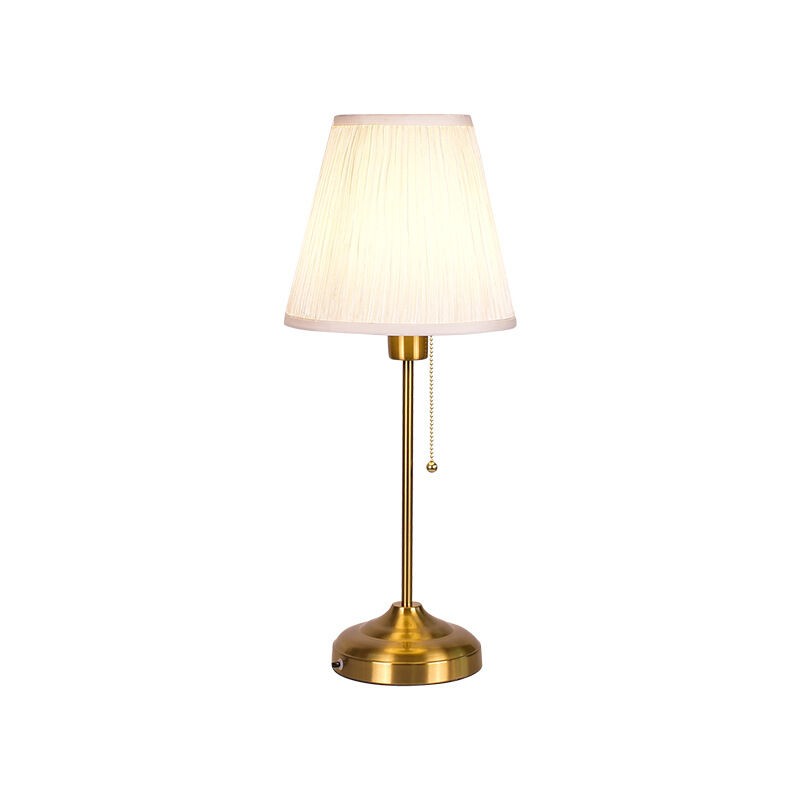 Crea – Lampe De Chevet En Tissu Nordique – Rechargeable Usb – Gradation 3 Couleurs – Design Détachable Pour Ambiance Chaleureuse