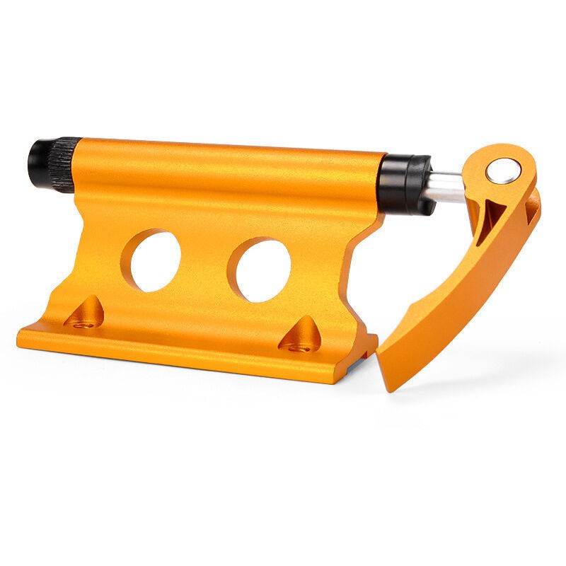 – Support De Fixation De Fourche De Vélo Pour Roue Avant – 2 Pièces – Alliage D'Aluminium – Installation Rapide Sur Surfaces Solides