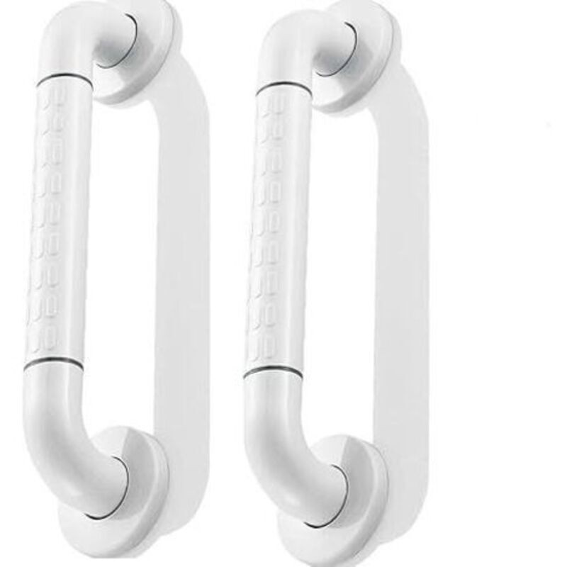 Ahlsen Poignée Douche Ventouse, Barre D'Appui Wc En Acier Inoxydable Avec Fluorescence, 40 Cm
