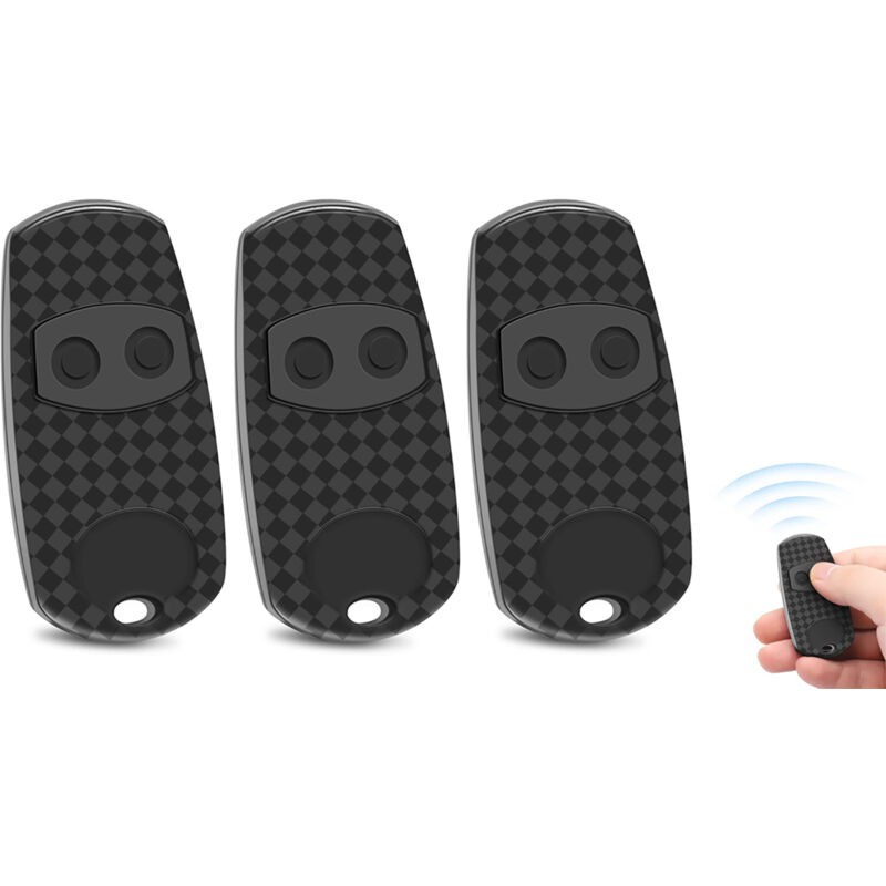 Aiperq – Télécommande Came Top432ev 2 Canaux – Fréquence 433,92 Mhz – Programmation Rapide – Portée 50-150 M – Alimentation 2 Piles Cr2016