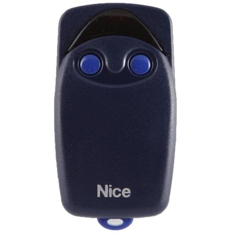 Télécommande Émetteur 2 Canaux 433,92 Mhz – Compatible Motorisations Nice – Technologie Rolling Code Pour Sécurité Renforcée