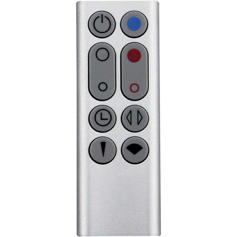 Applicable Hp00 Hp01 Télécommande De Rechange Pour Ventilateur Purifiant Dyson Hot Cool Argent