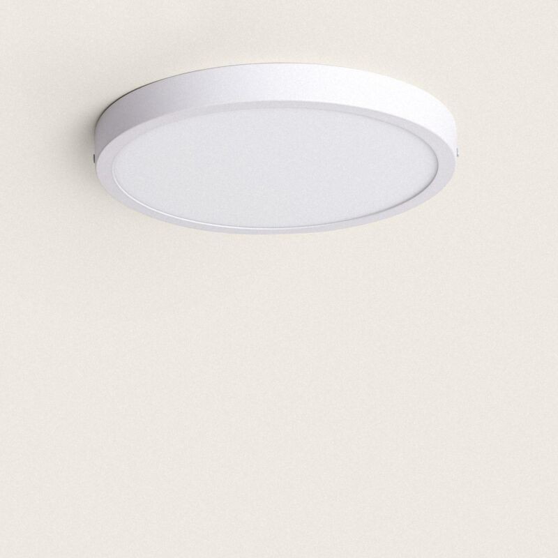 Plafonnier Led Rond 24w Extra-plat Cct Sélectionnable Ø280 Mm Sélectionnable (chaud-neutre-froid)