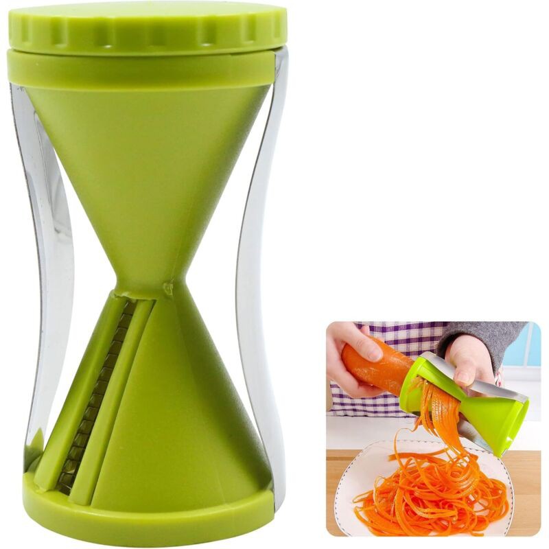Coupe Légumes En Spirale Spiraliseur - Spaghettis De Spiralizer Manuel Multifonction Pour Nouilles, Carotte, Concombre, Courgette Slicer Maker,