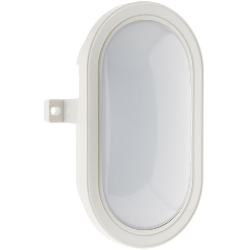 Hublot Ovale Led 5,5w 450lm 4000k Ip44 - Blanc - Zenitech - Hublot Ovale Led 5,5w 450lm 4000k Ip44 - Blanc - Zenitech